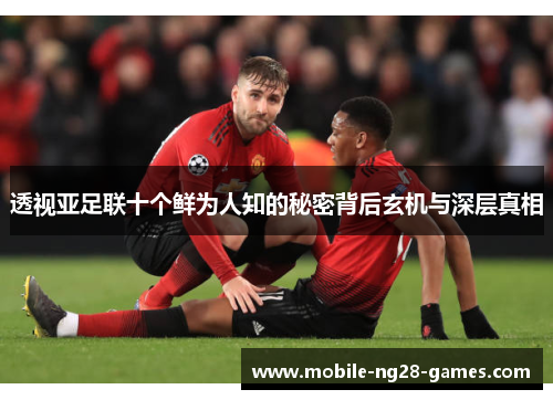 透视亚足联十个鲜为人知的秘密背后玄机与深层真相